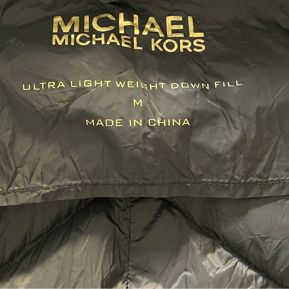 MICHAEL KORS Puffer vest/double closure front/ultralight. M. - Picture 6 of 8